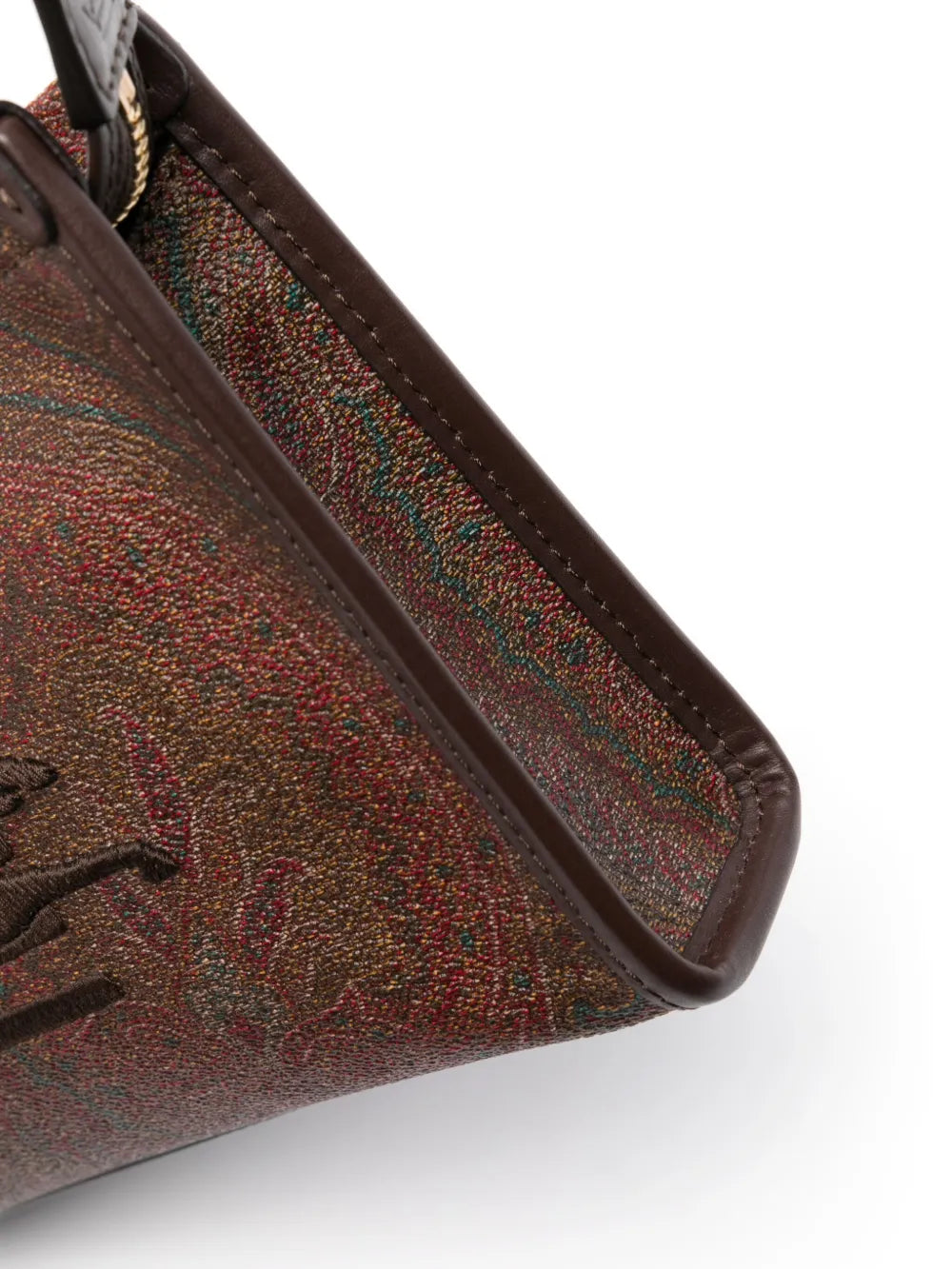 Etro Pegaso Embroidered Paisley Print Tote Bag