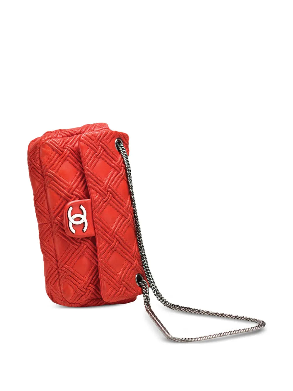 Chanel Pre Owned 2006 Medium Walk Of Fame Classic Flap Shoulder Bag