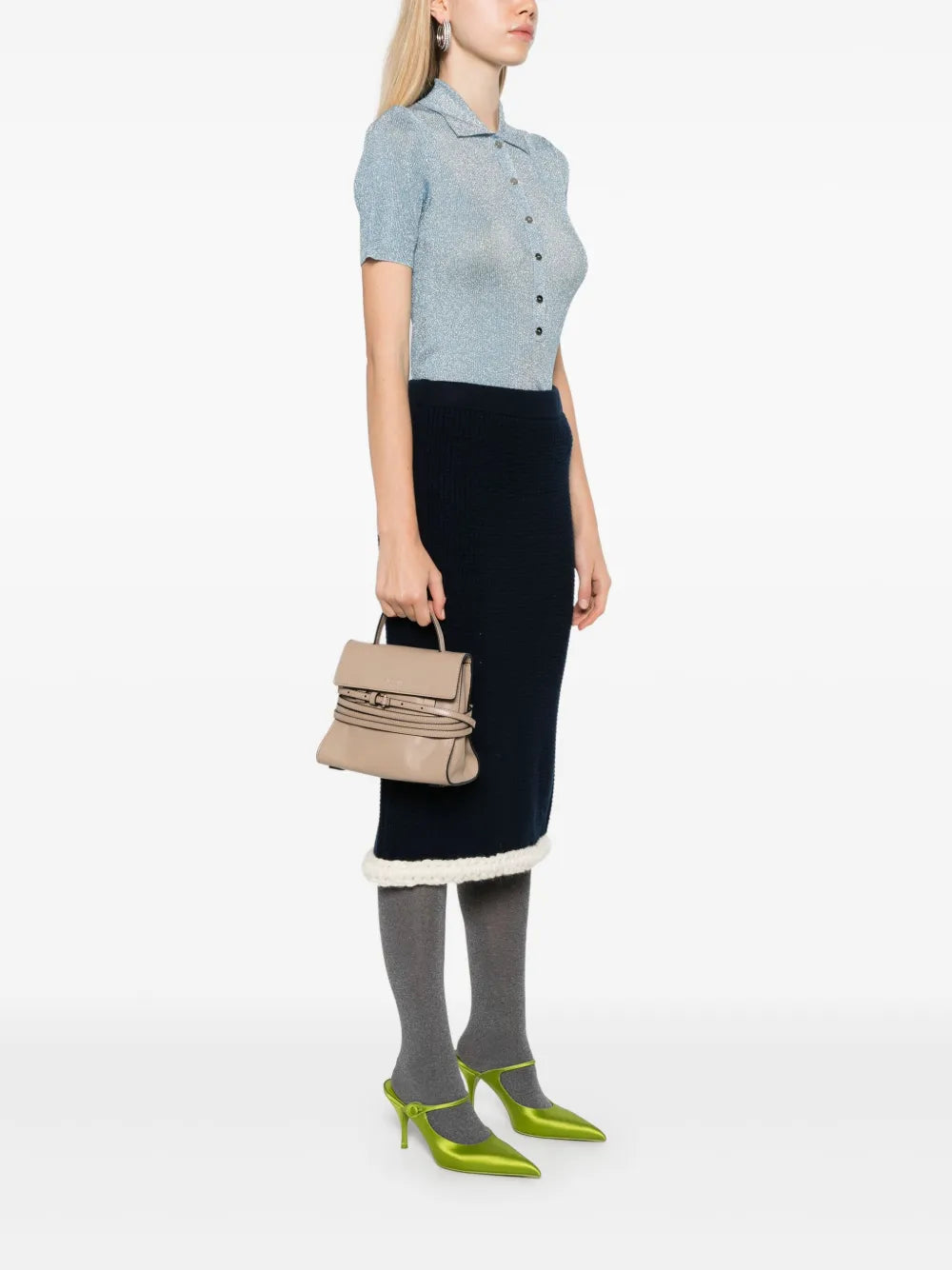 Moschino Tie Me Shoulder Bag