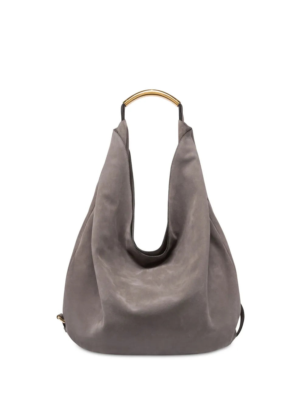 Moschino Handle Me Leather Shoulder Bag