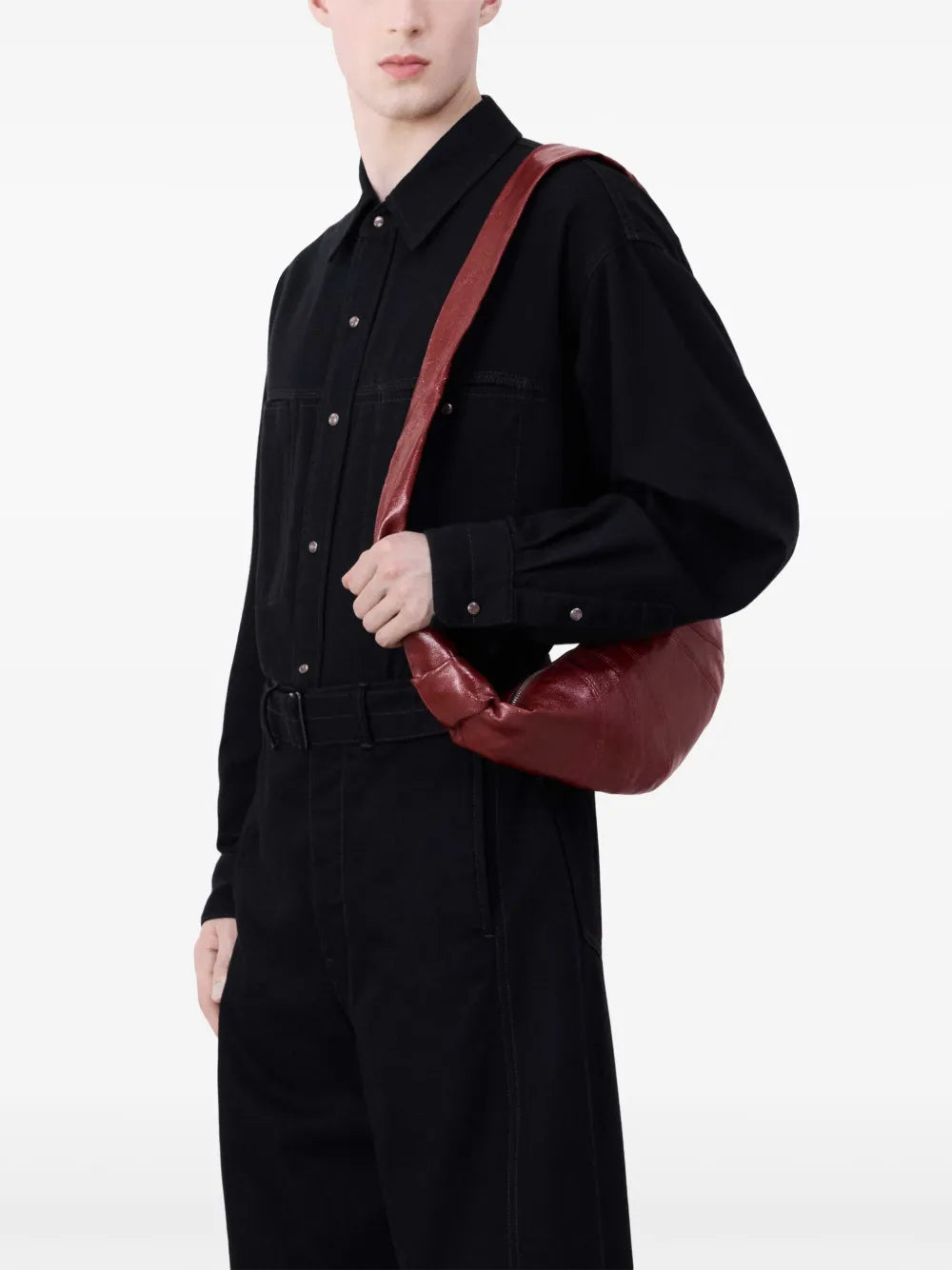 Lemaire Small Croissant Cotton Bag