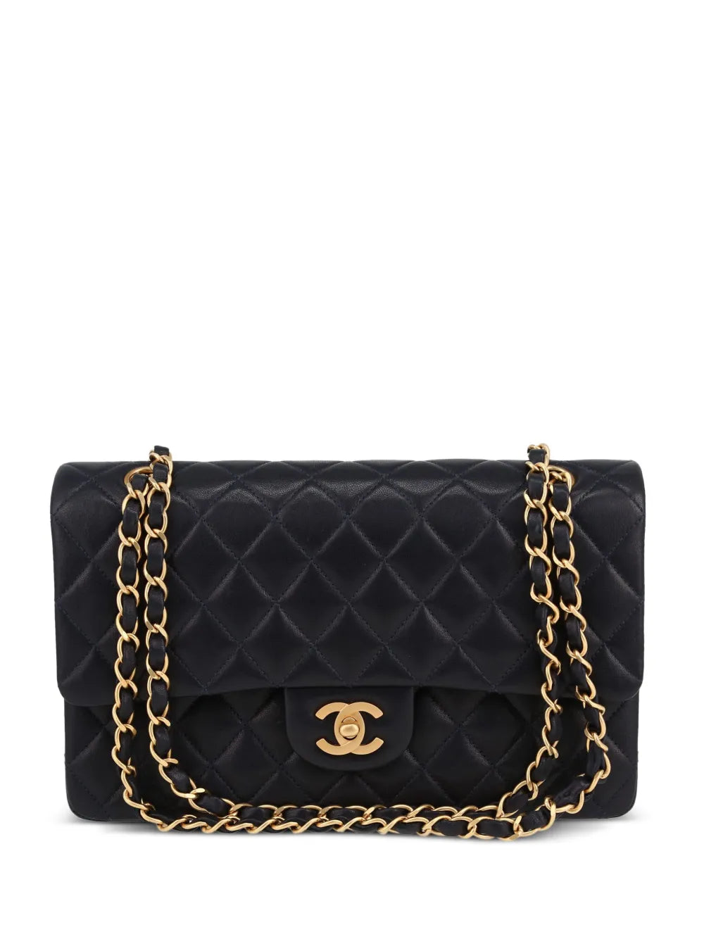 Chanel Pre Owned 2002 Double Flap Shoulder Bag