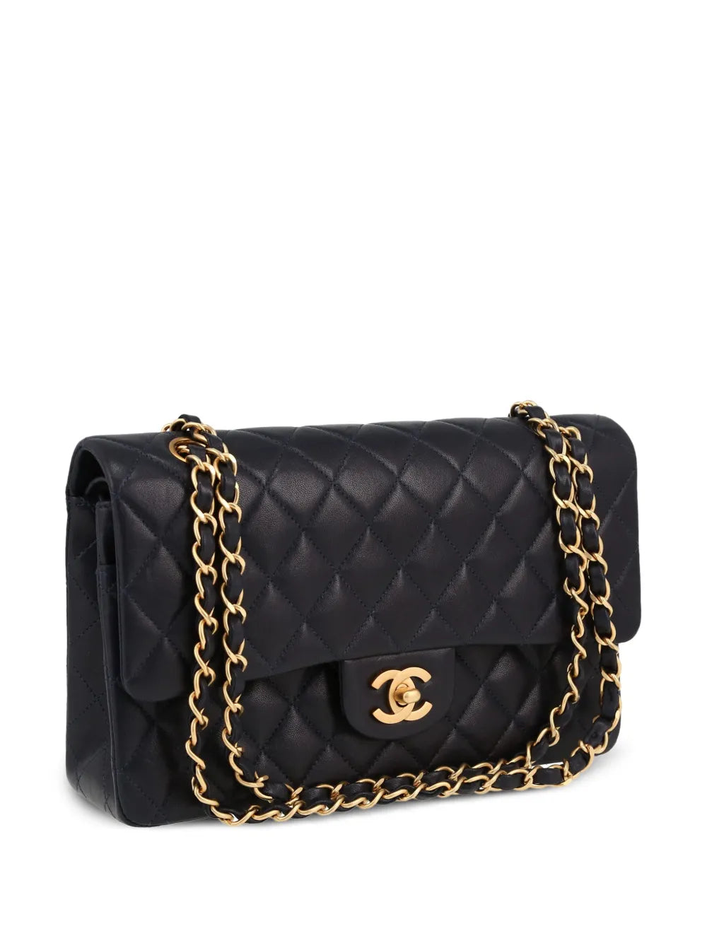 Chanel Pre Owned 2002 Double Flap Shoulder Bag