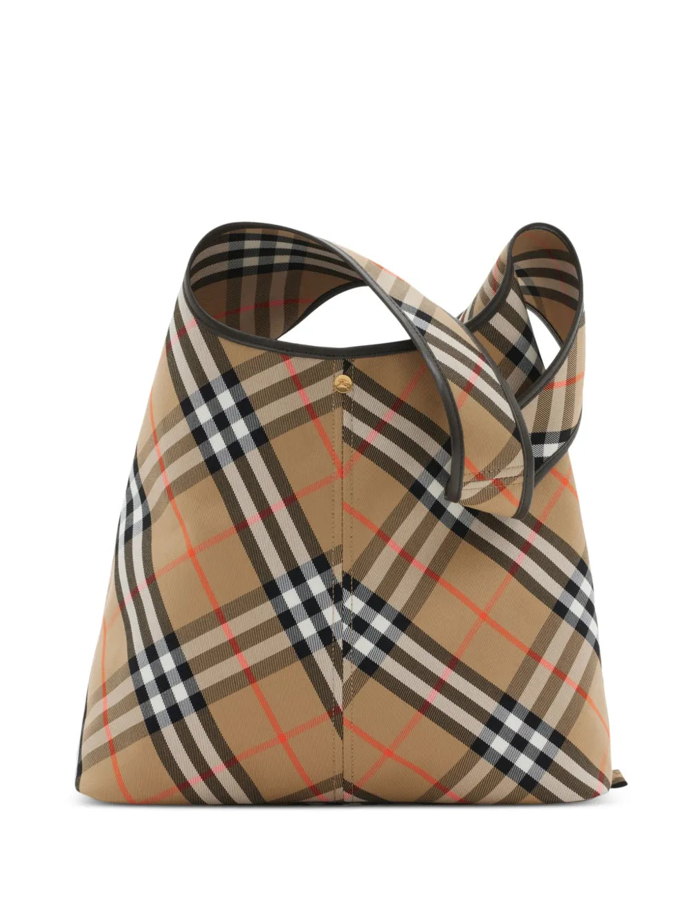 Burberry Large Check Shoulder Bag