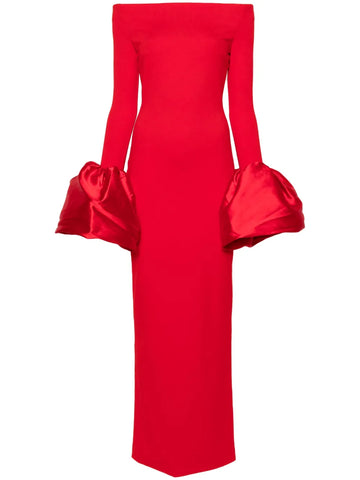 Solace London Talia Oversized Cuffs Gown
