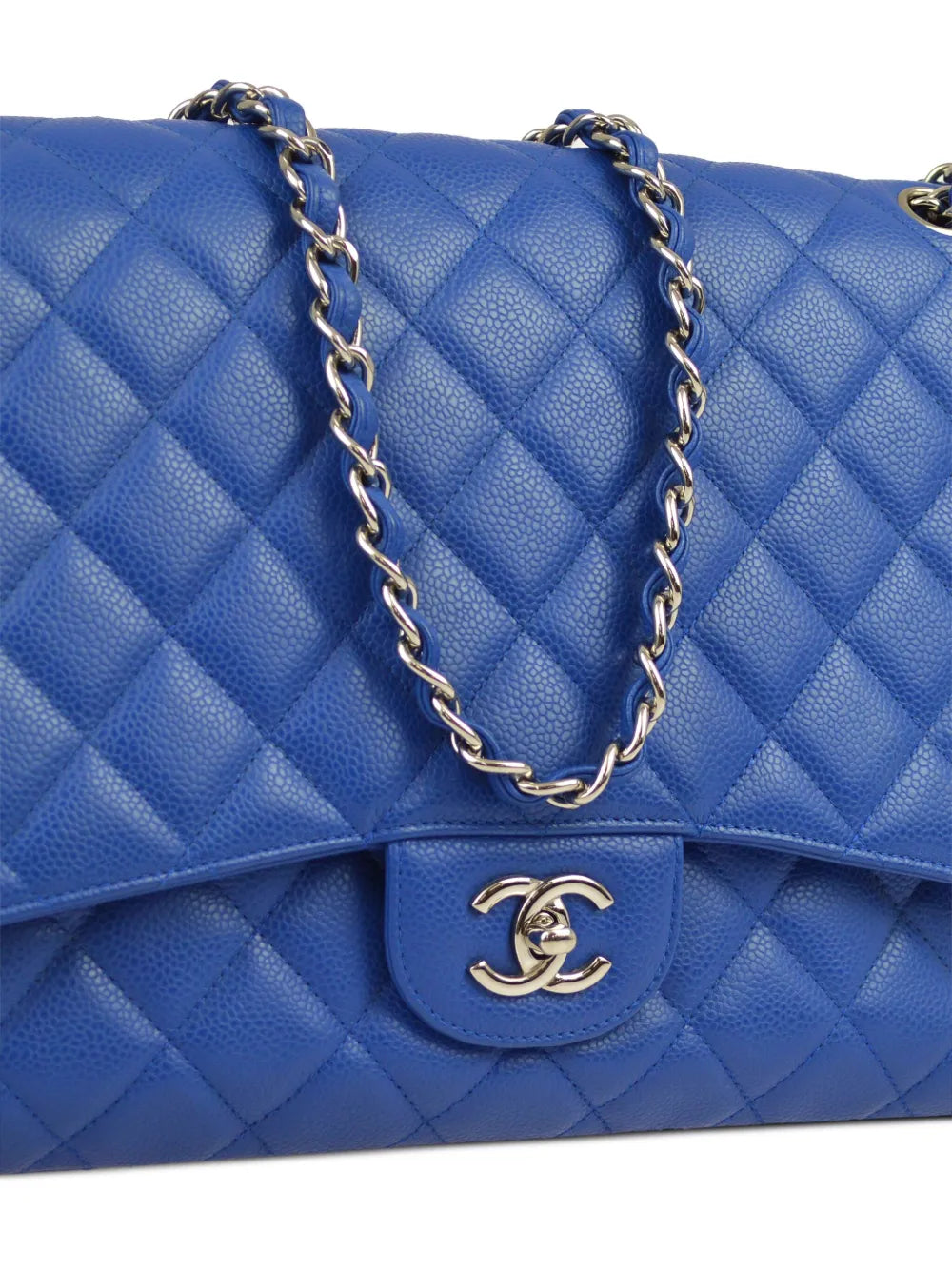 Chanel Pre Owned 2009 Jumbo Classic Flap Shoulder Bag