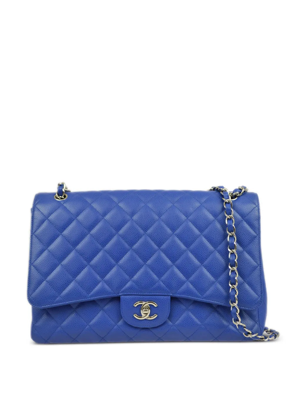 Chanel Pre Owned 2009 Jumbo Classic Flap Shoulder Bag