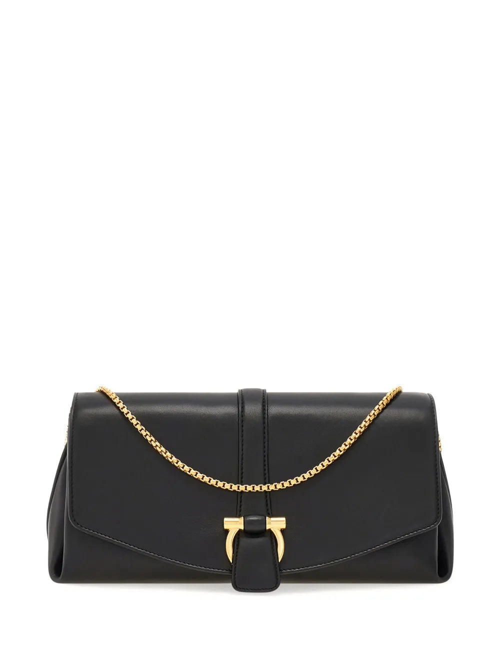 Ferragamo Medium Front Flap Soulder Bag