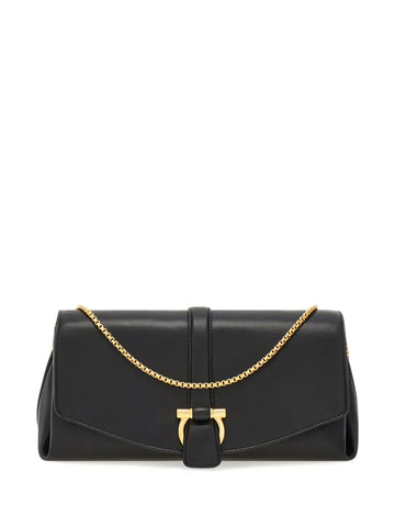 Ferragamo Medium Front Flap Soulder Bag