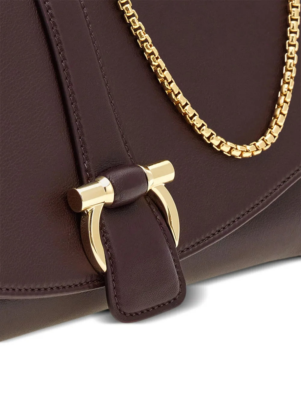 Ferragamo Medium Front Flap Soulder Bag