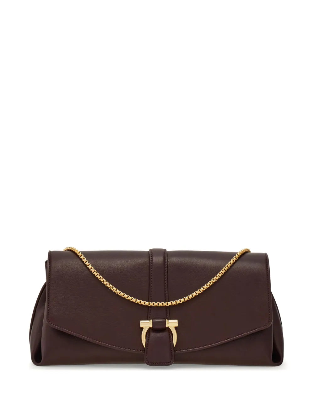 Ferragamo Medium Front Flap Soulder Bag