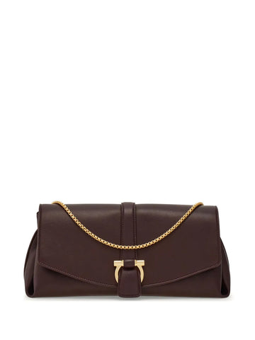 Ferragamo Medium Front Flap Soulder Bag
