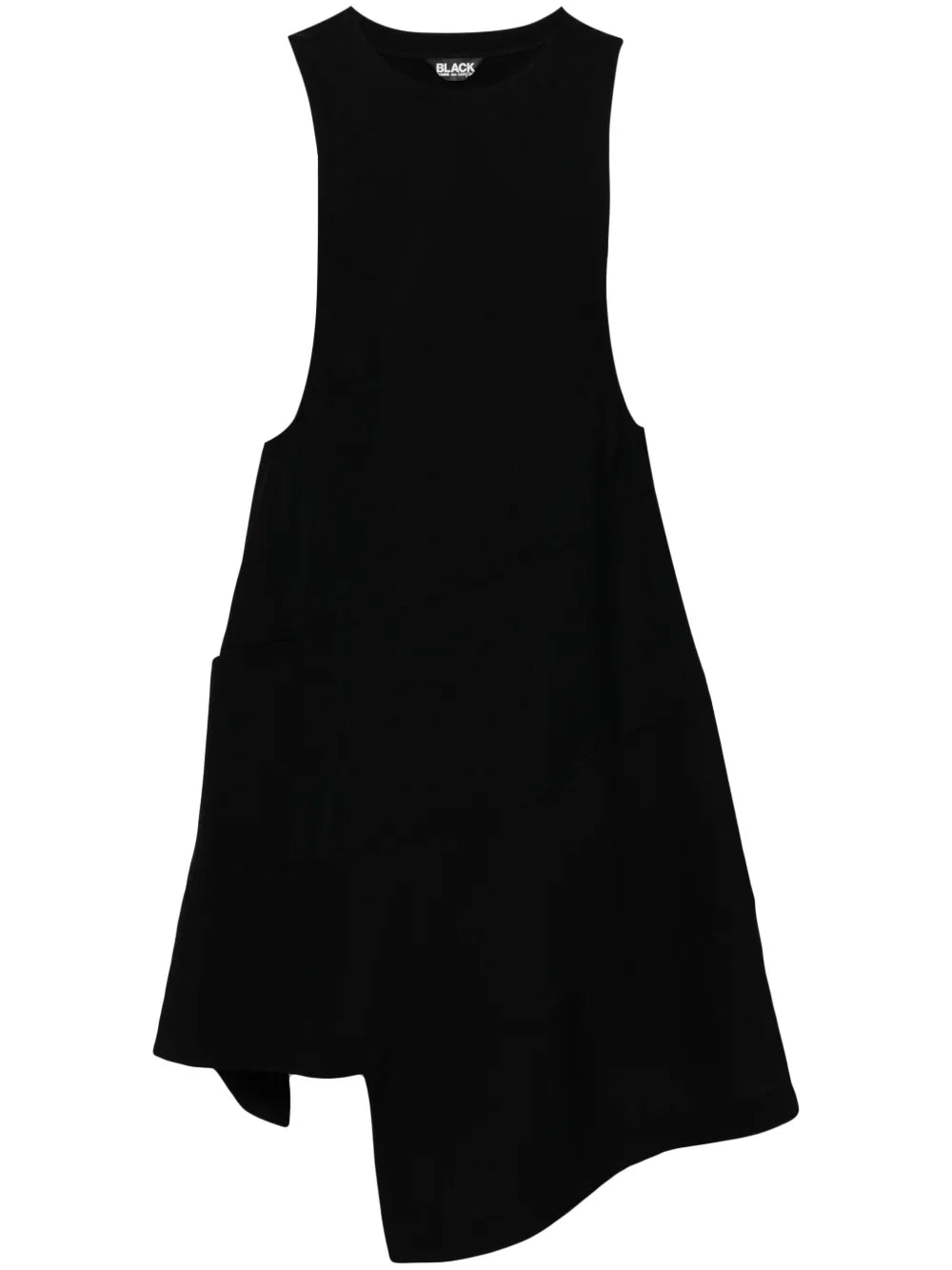 Black Comme Des Garcons Asymmetric Dress