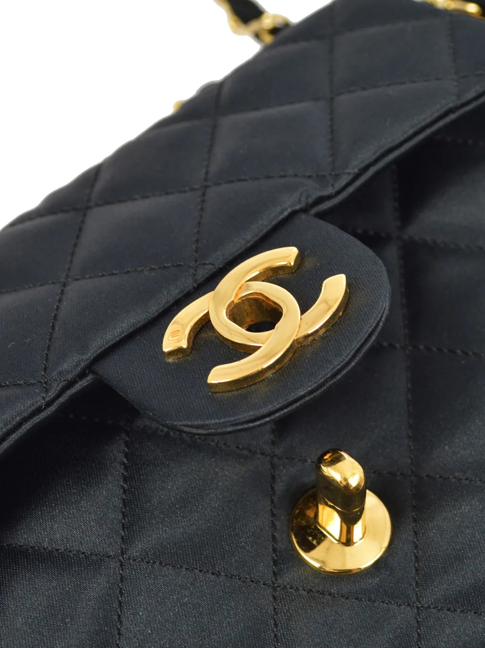 Chanel Pre Owned 1985 1990S Mini Classic Square Flap Shoulder Bag