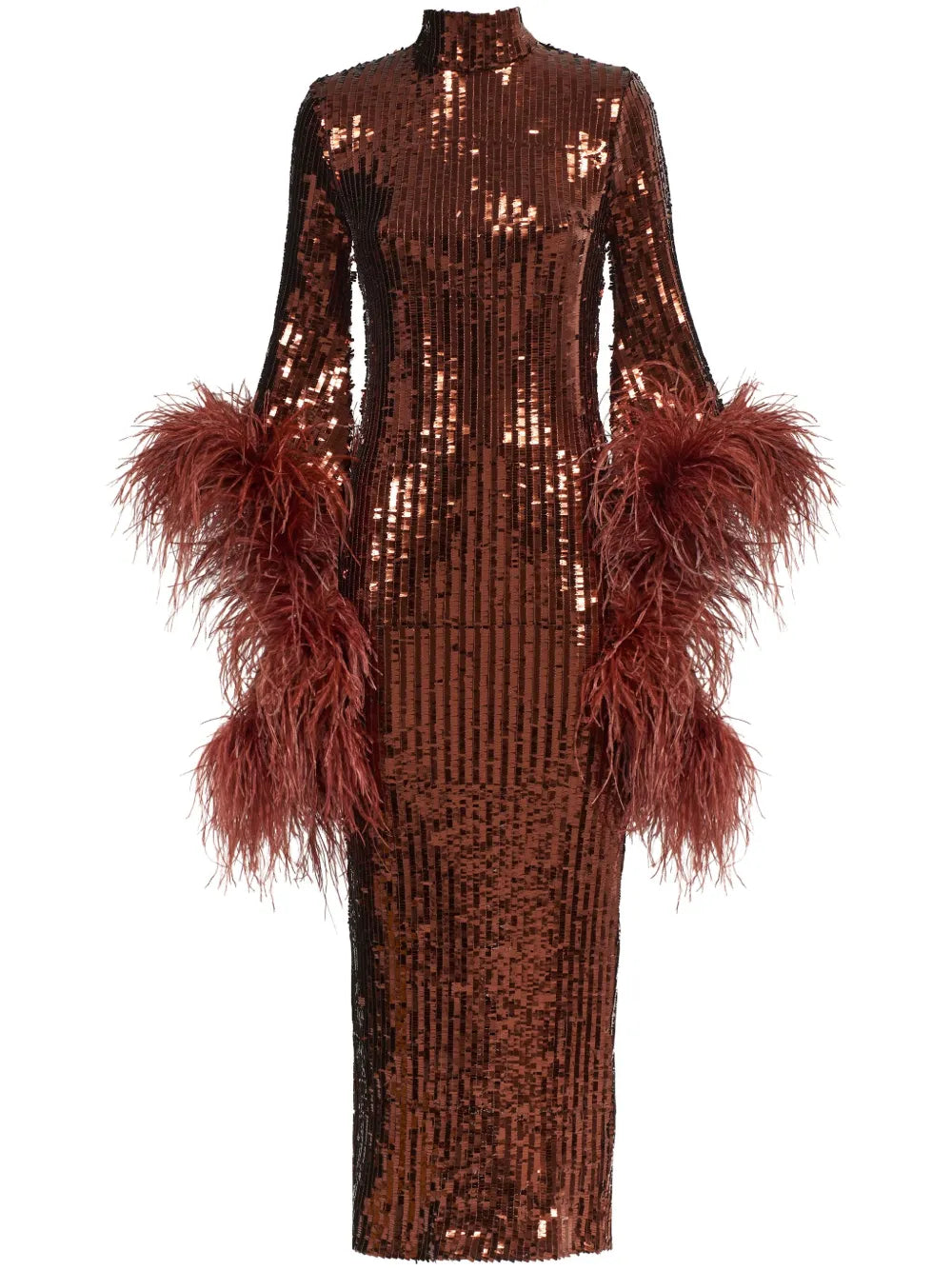Taller Marmo Del Rio Disco Sequinned Midi Dress