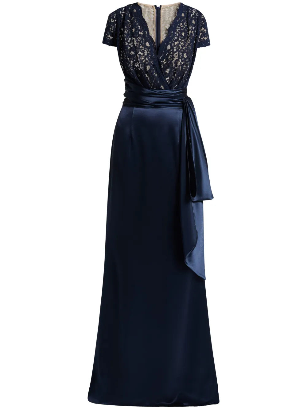 Talbot Runhof V Neck Gown