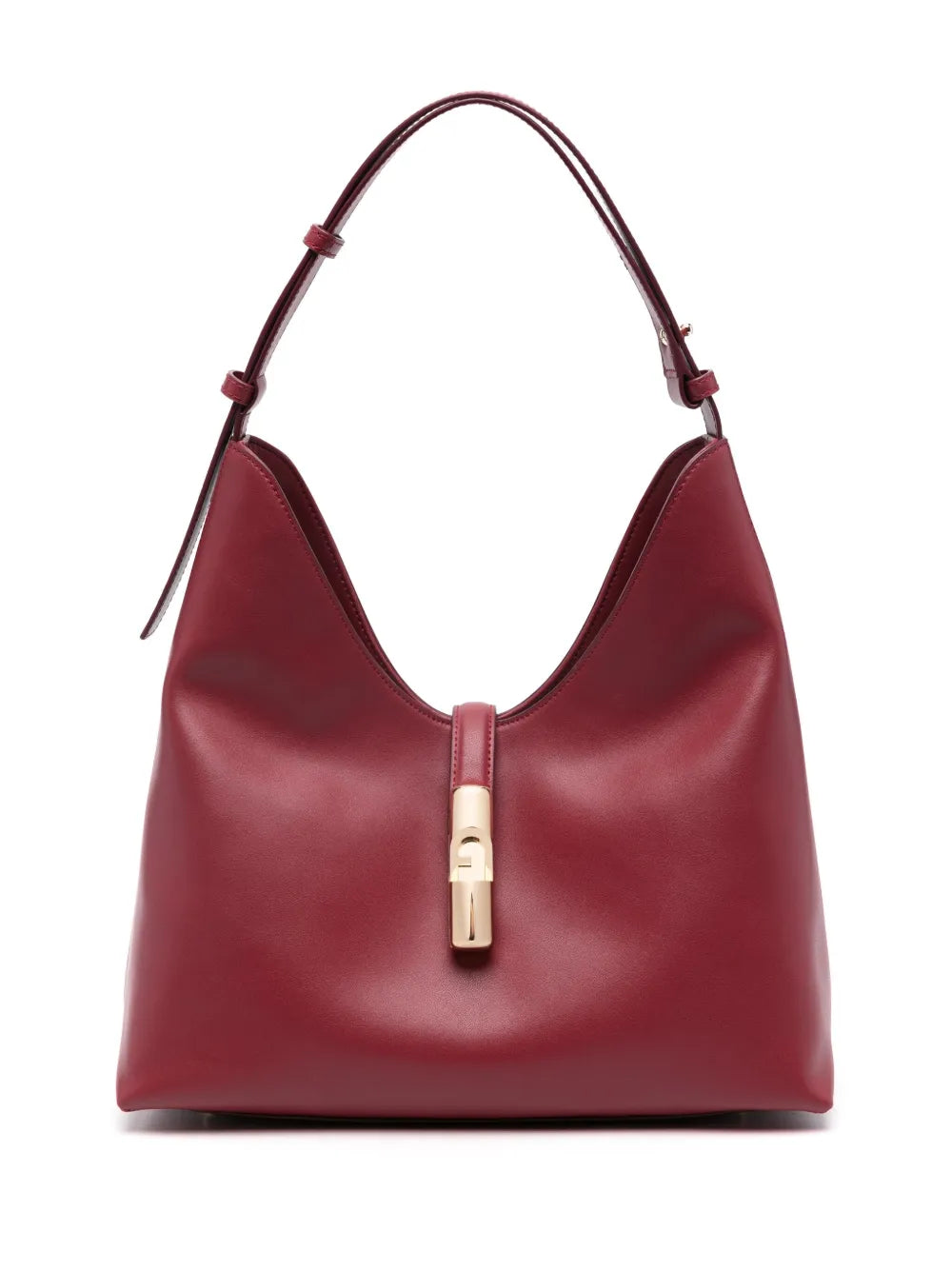Furla Logo Stamp Shoulder Bag
