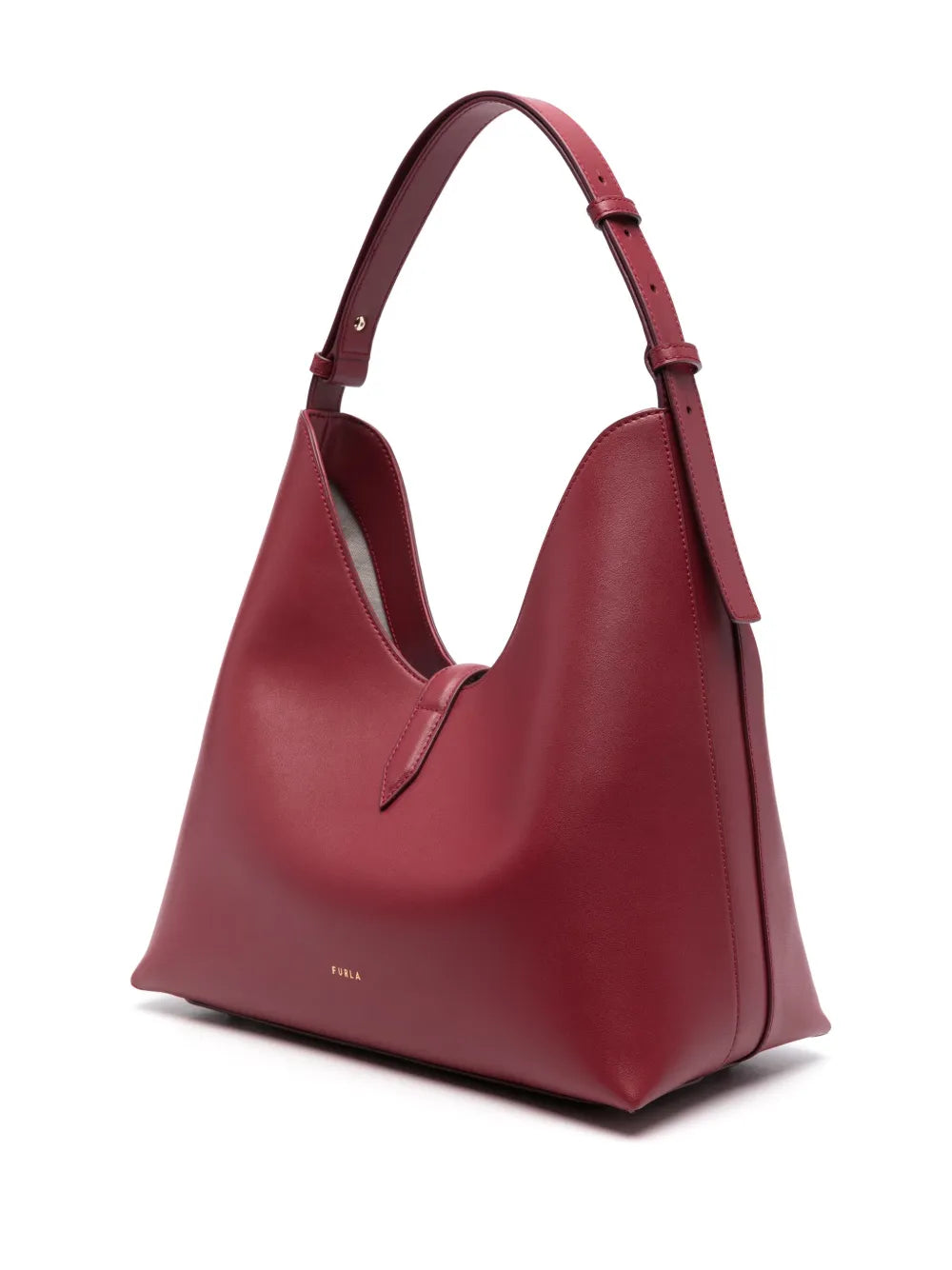 Furla Logo Stamp Shoulder Bag