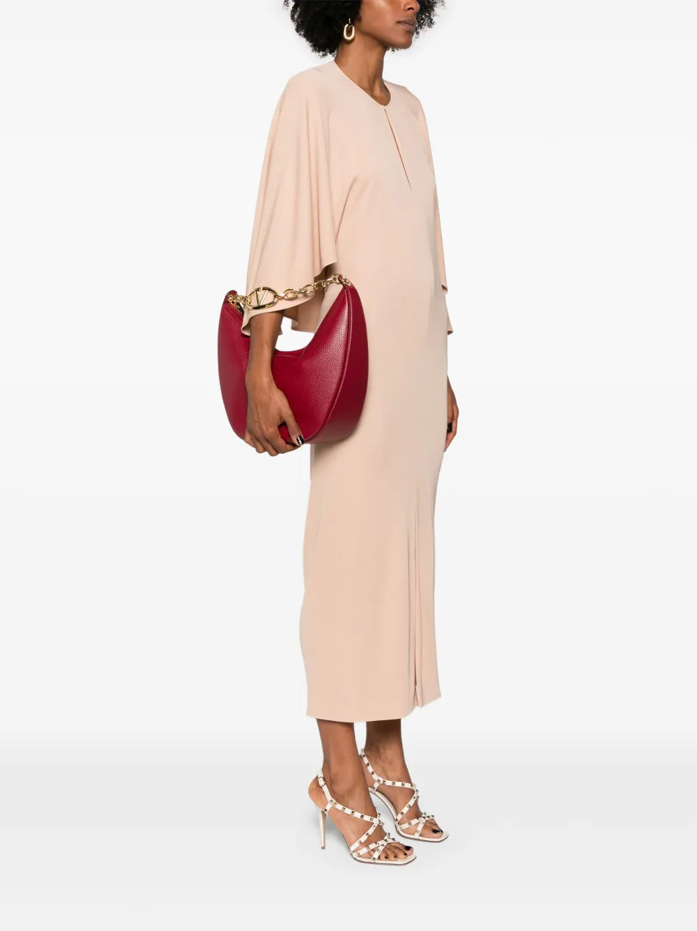 Valentino Garavani Medium Vlogo Moon Hobo Bag