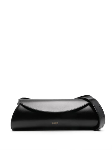 Jil Sander Large Cannolo Leather Shoulder Bag