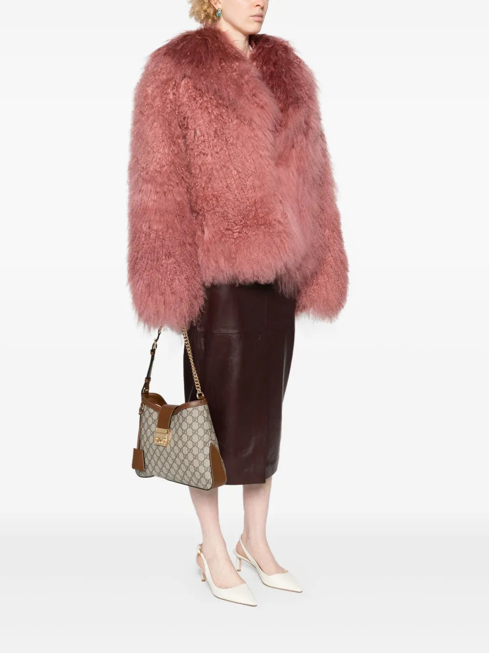 Gucci Medium Padlock Gg Shoulder Bag