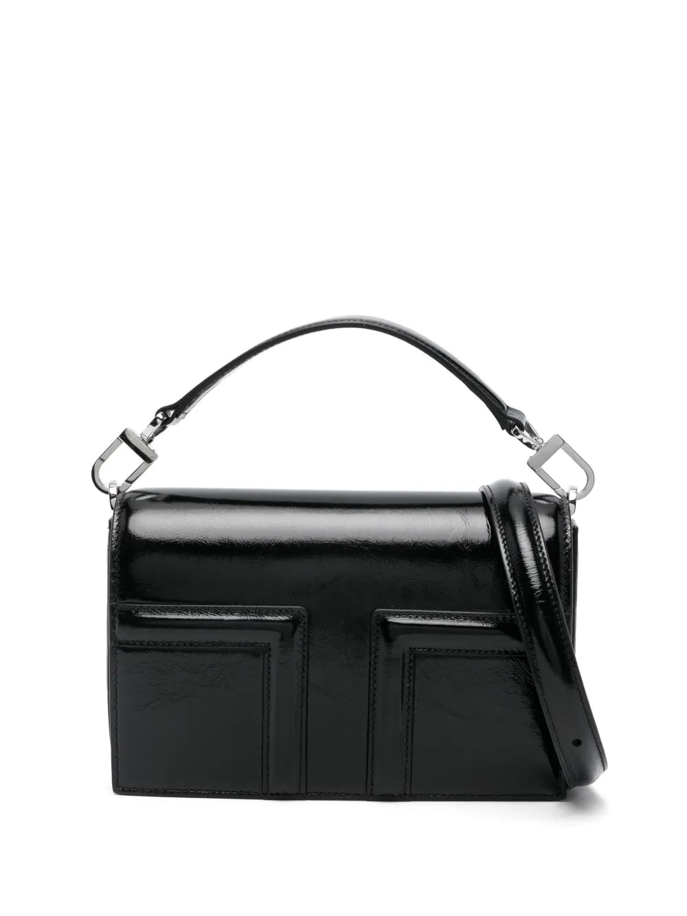 Toteme T Flap Naplack Leather Mini Bag