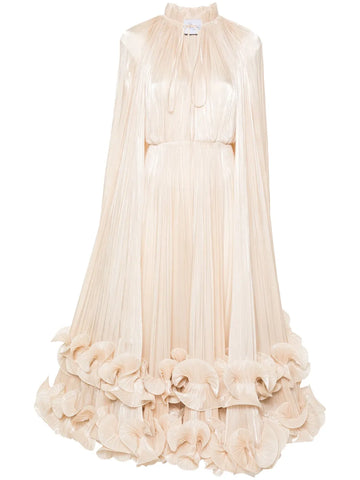 Ana Radu Ruffle Detail Maxi Dress