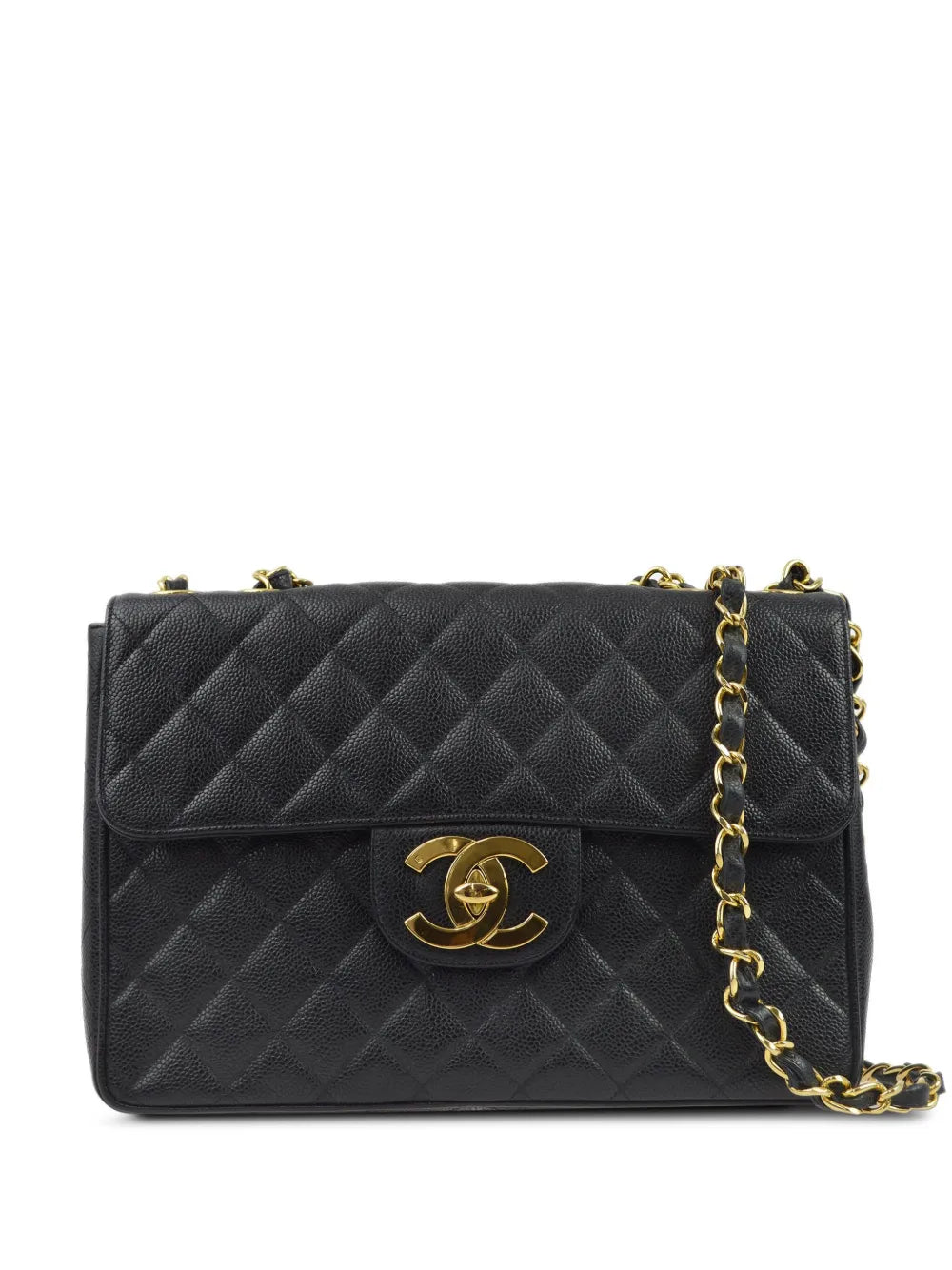 Chanel Pre Owned 1995 Jumbo Classic Flap Shoulder Bag