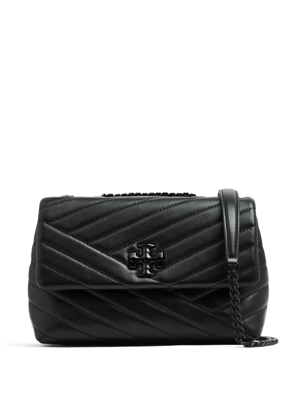 Tory Burch Small Kira Chevron Powder Coated Convertible Shoulder Bag