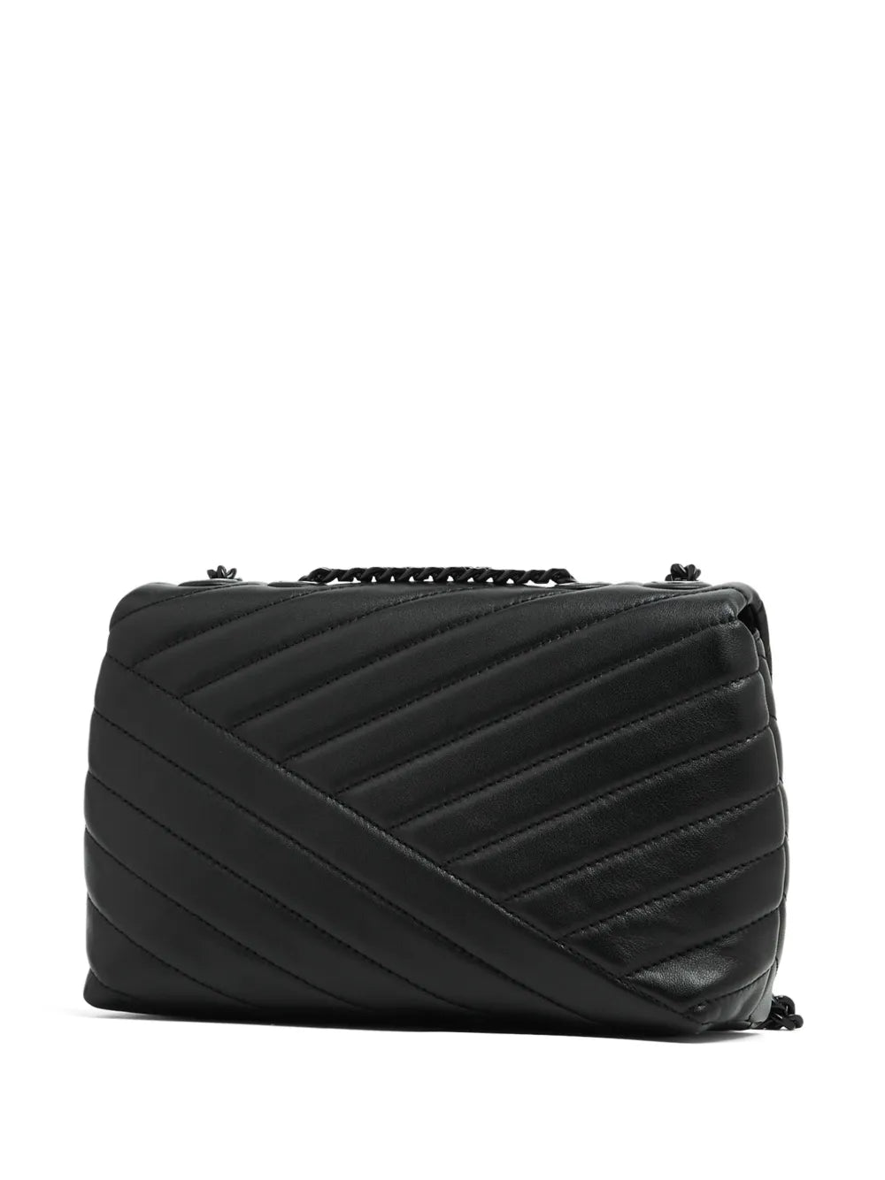 Tory Burch Small Kira Chevron Powder Coated Convertible Shoulder Bag