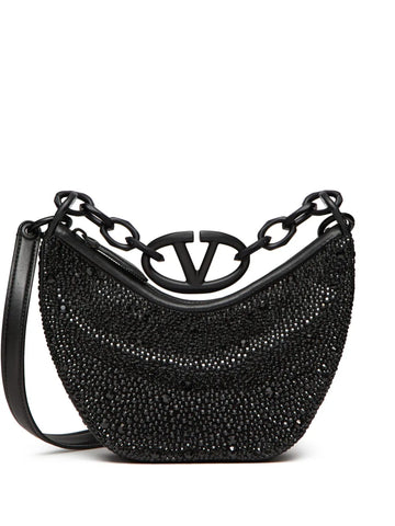Valentino Garavani Mini Vlogo Moon Shoulder Bag