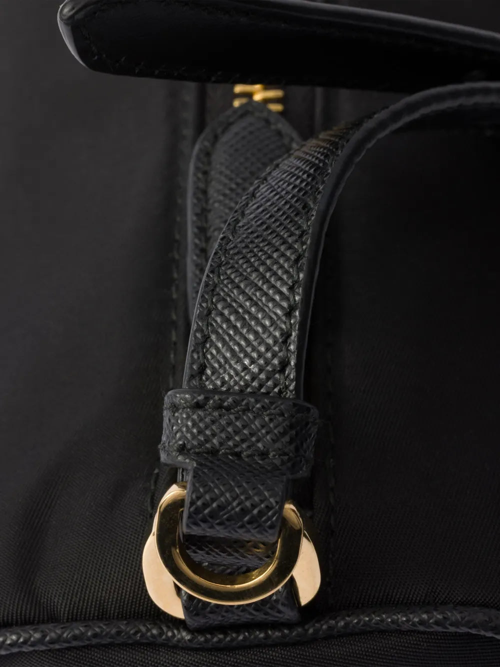 Prada Triangle Logo Pouch