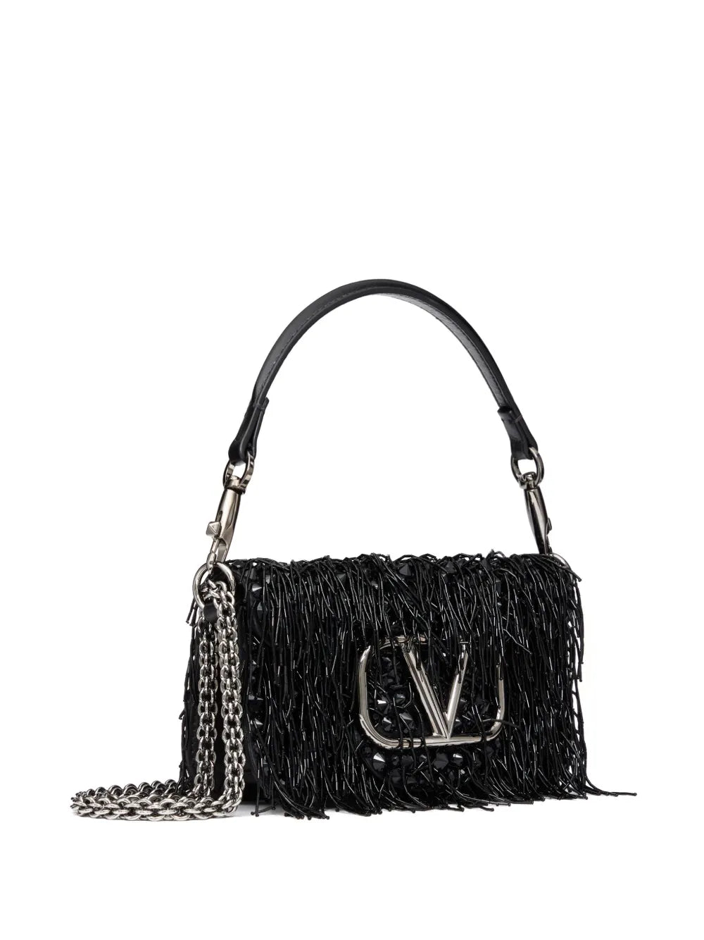 Valentino Garavani Small Loco Embroidered Shoulder Bag
