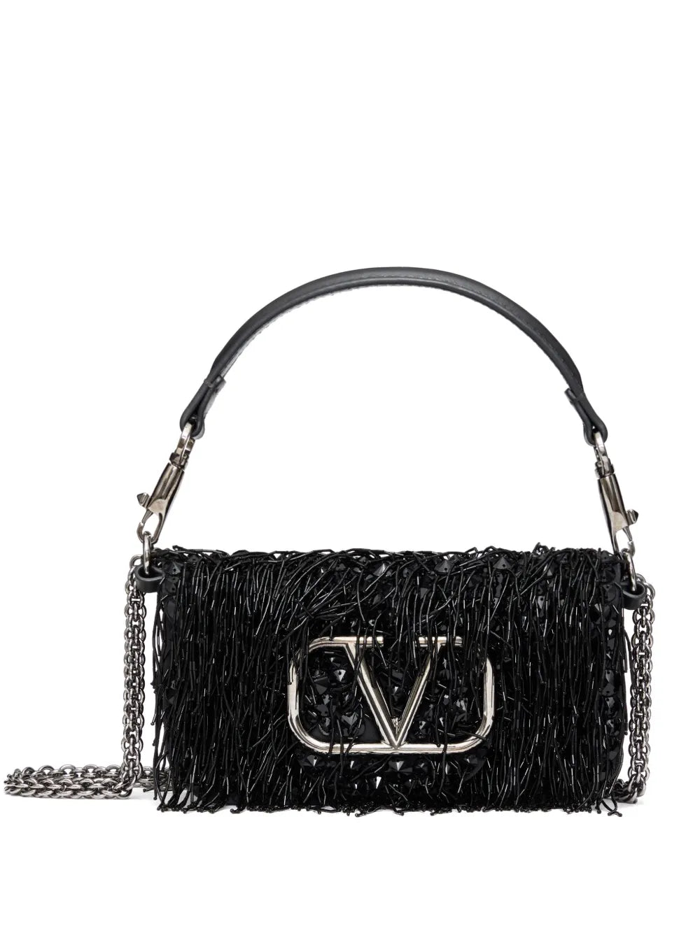 Valentino Garavani Small Loco Embroidered Shoulder Bag