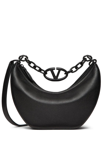 Valentino Garavani Small Vlogo Moon Shoulder Bag