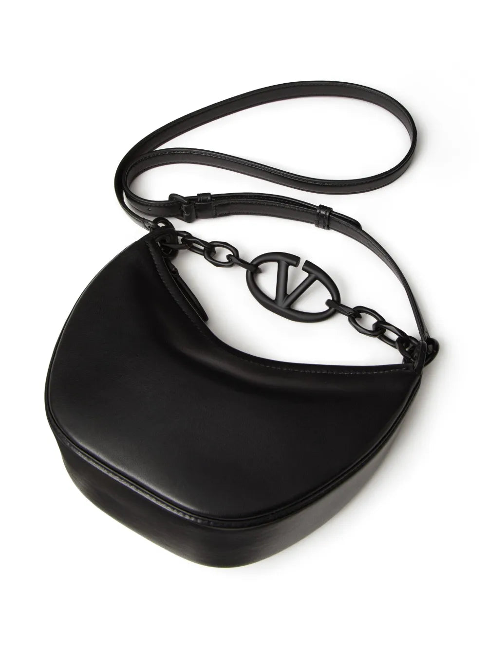 Valentino Garavani Mini Vlogo Moon Hobo Bag