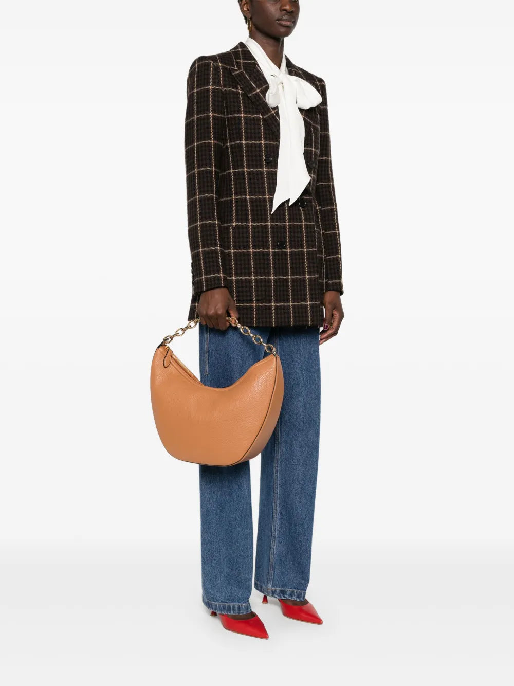 Valentino Garavani Medium Vlogo Moon Hobo Bag