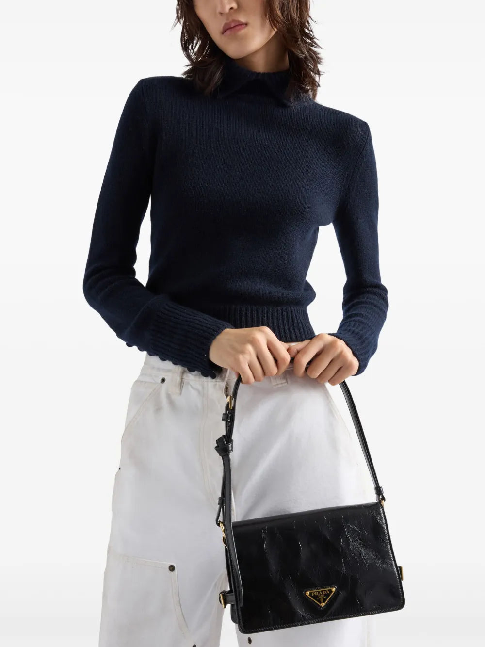 Prada Leather Shoulder Bag