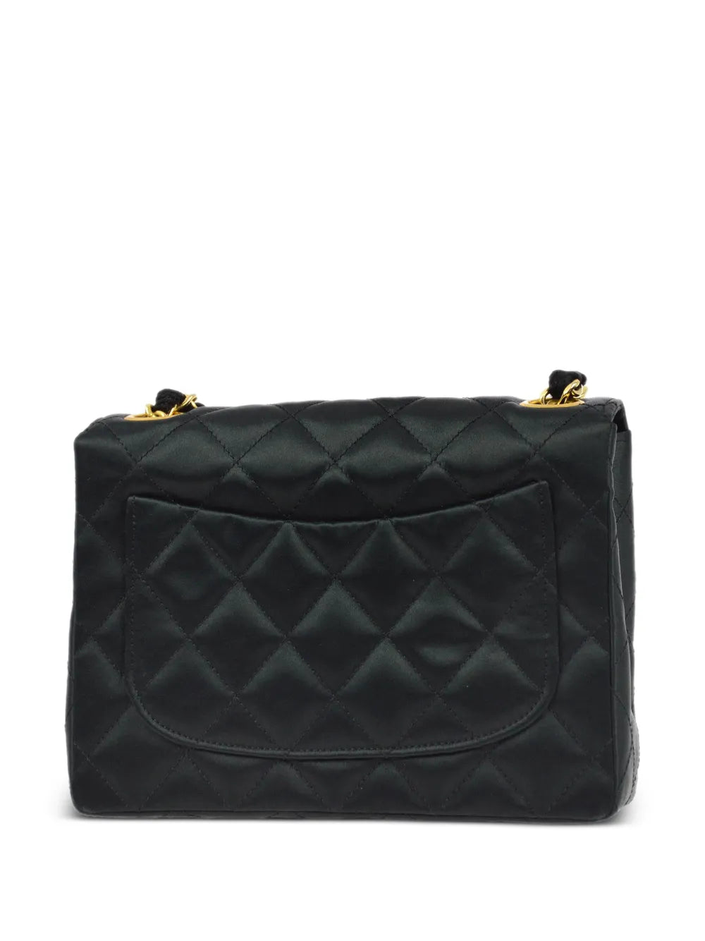 Chanel Pre Owned 1990 Mini Classic Square Flap 17 Shoulder Bag