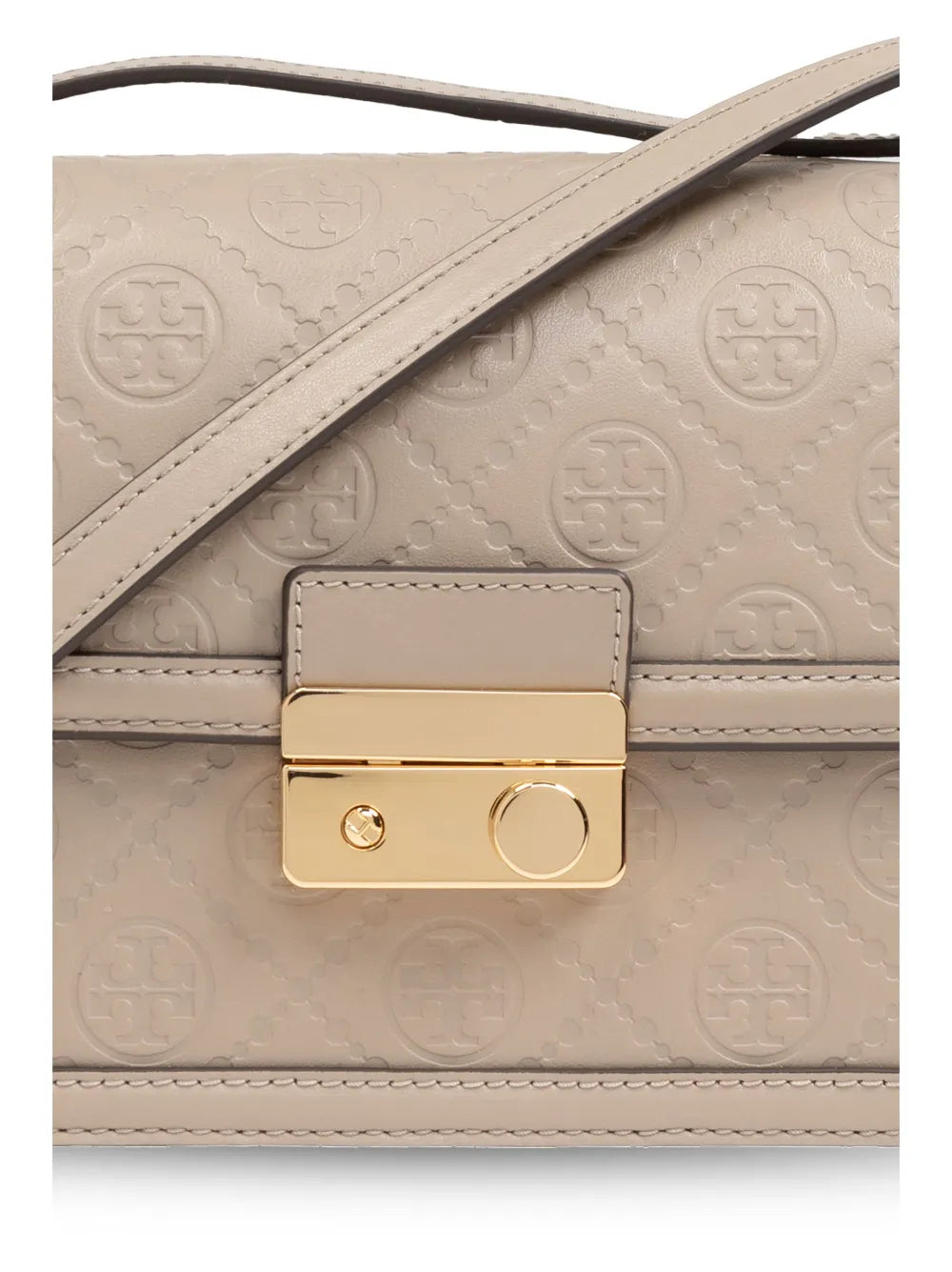 Tory Burch T Monogram Leather Shoulder Bag