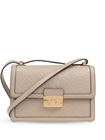 Tory Burch T Monogram Leather Shoulder Bag