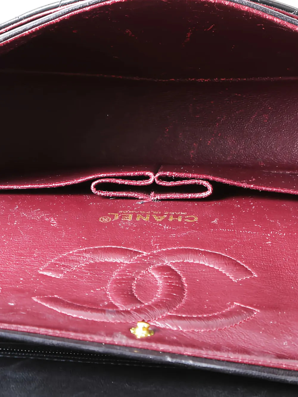 Chanel Pre Owned 2002 Double Flap Shoulder Bag