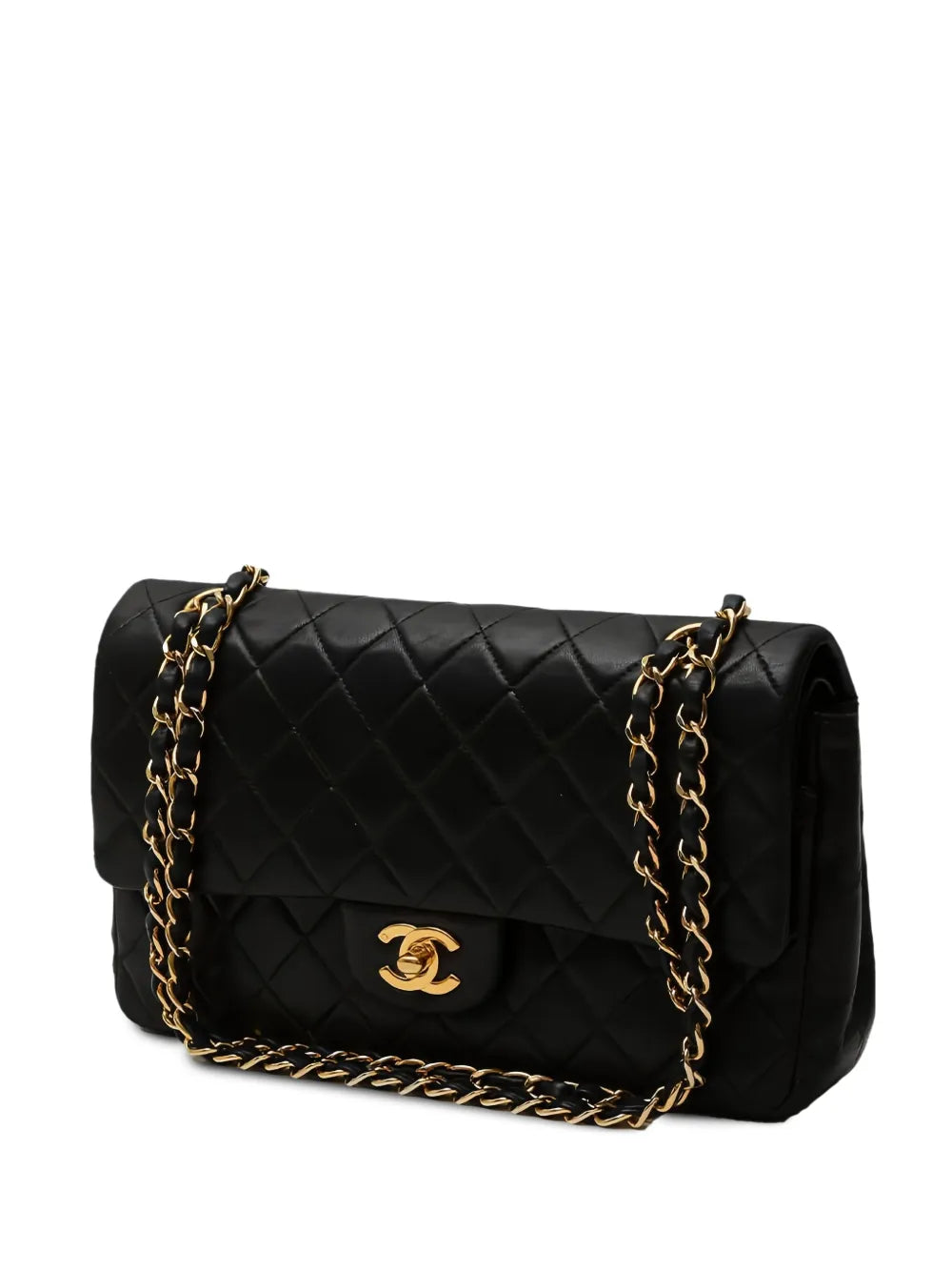 Chanel Pre Owned 2002 Double Flap Shoulder Bag