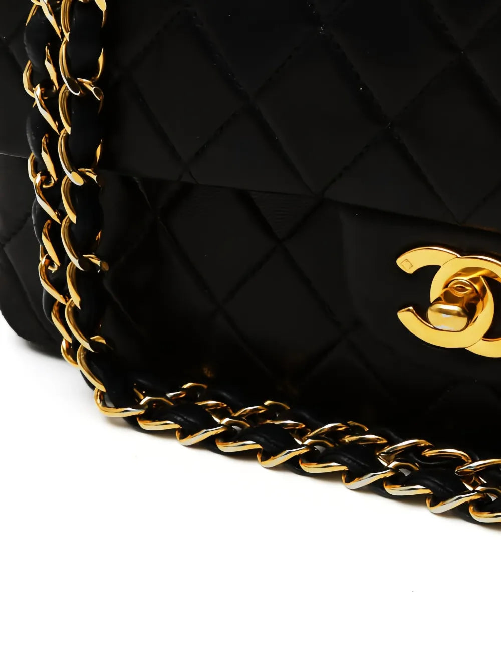 Chanel Pre Owned 2002 Double Flap Shoulder Bag