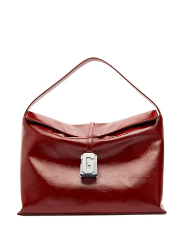Gcds Large Leather Comma Bag
