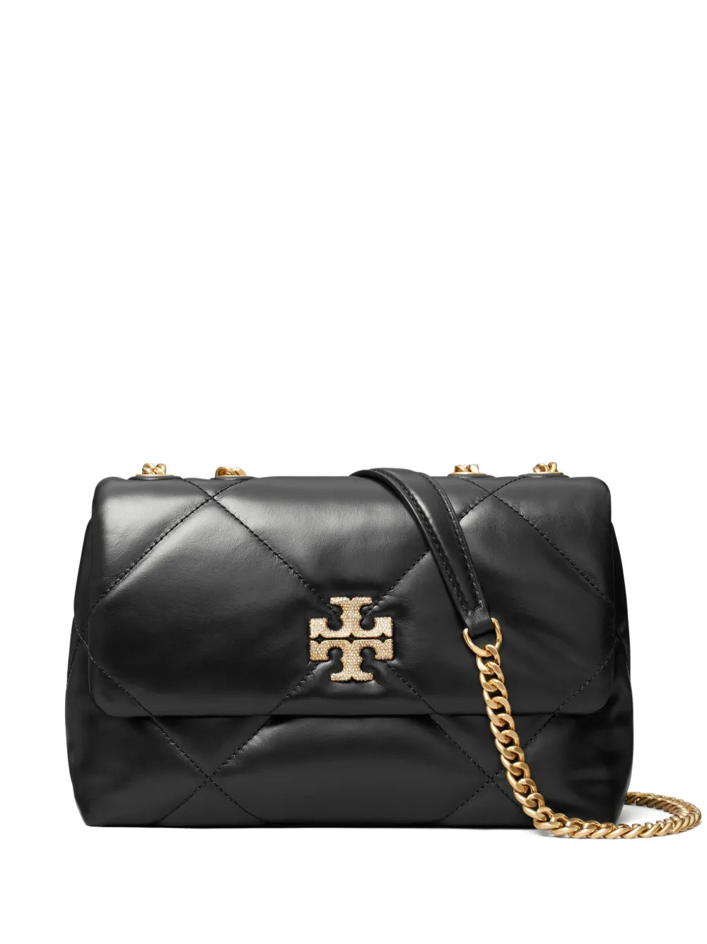 Tory Burch Small Kira Diamond Quilted Pav Convertible Shoulder Bag