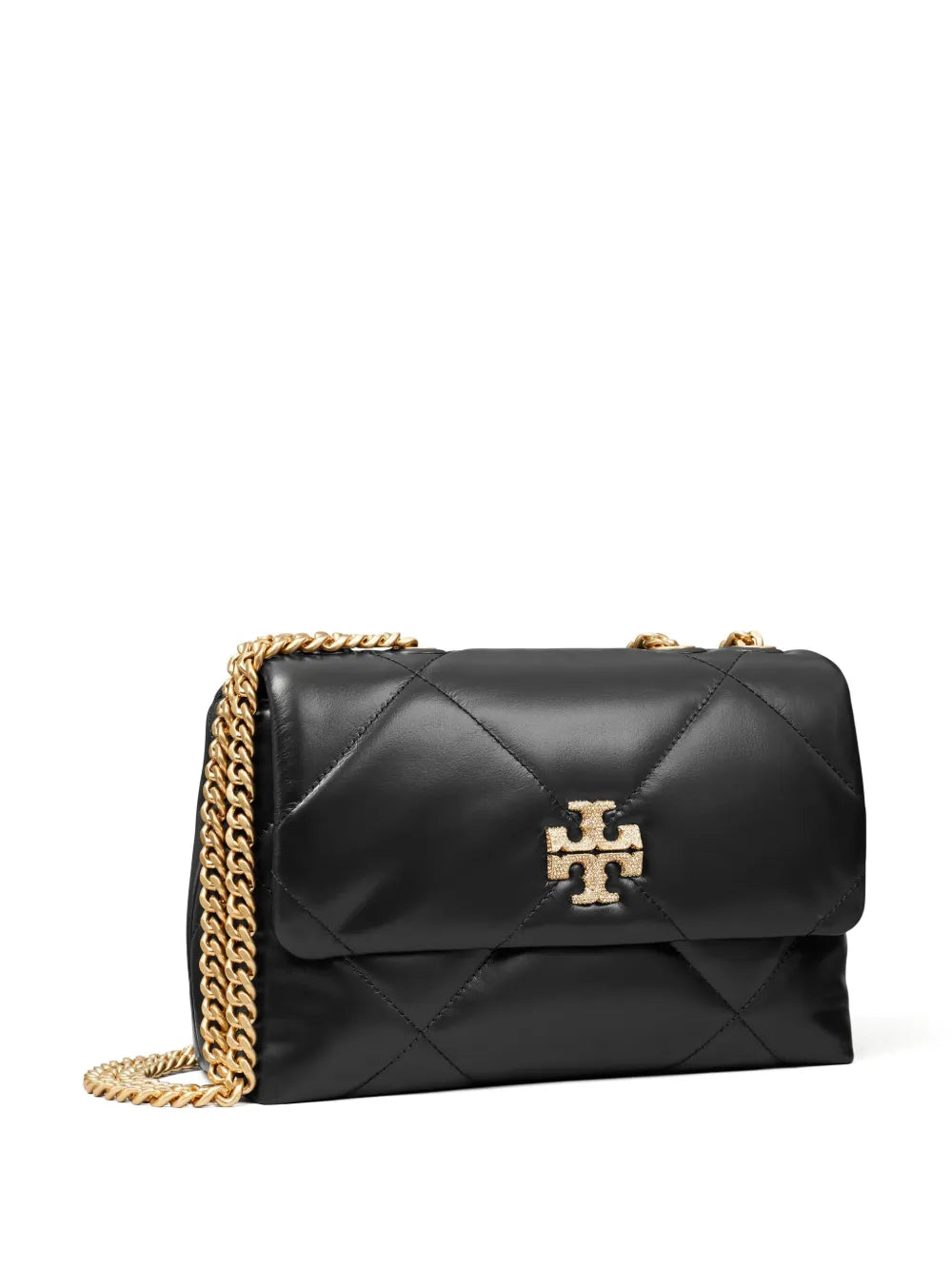 Tory Burch Small Kira Diamond Quilted Pav Convertible Shoulder Bag