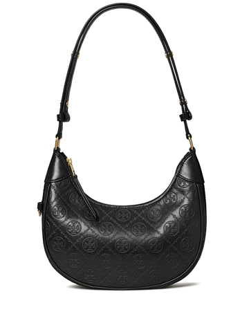 Tory Burch T Monogram Crescent Shoulder Bag