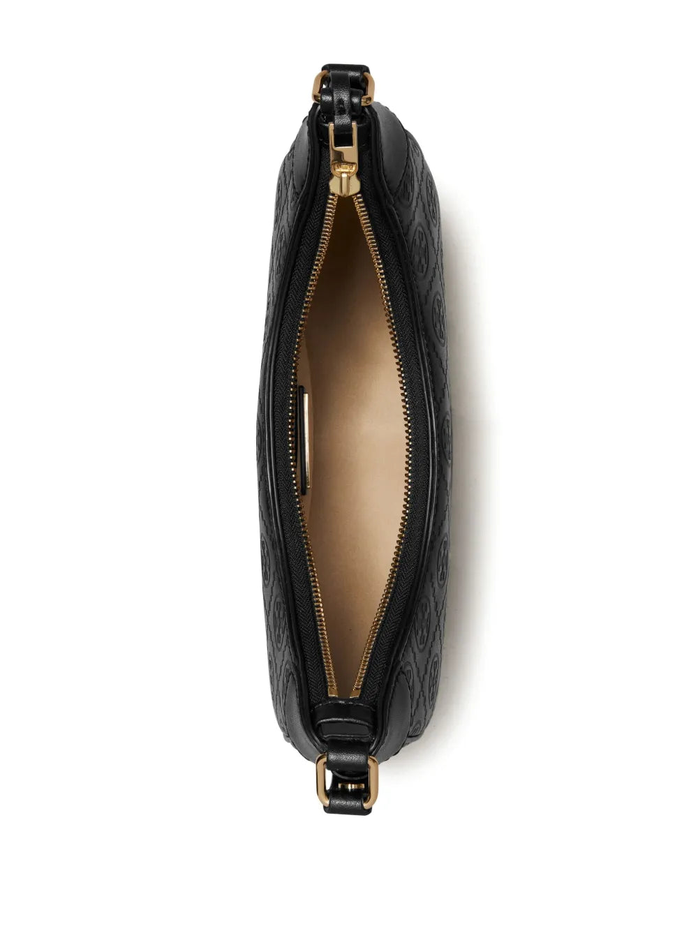 Tory Burch T Monogram Crescent Shoulder Bag