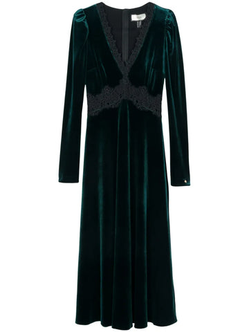 Nissa Logo Plaque Maxi Dress